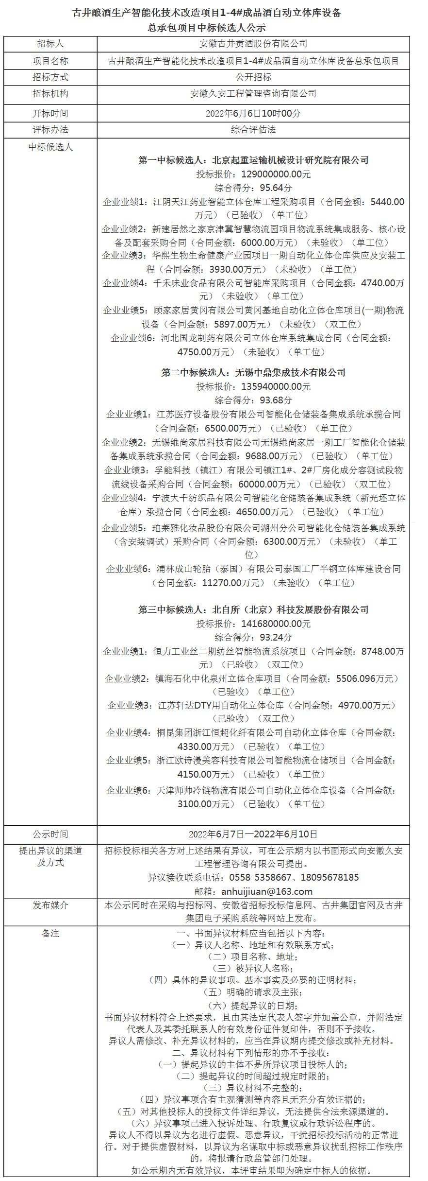 1.41亿立体仓库项目成功中标！